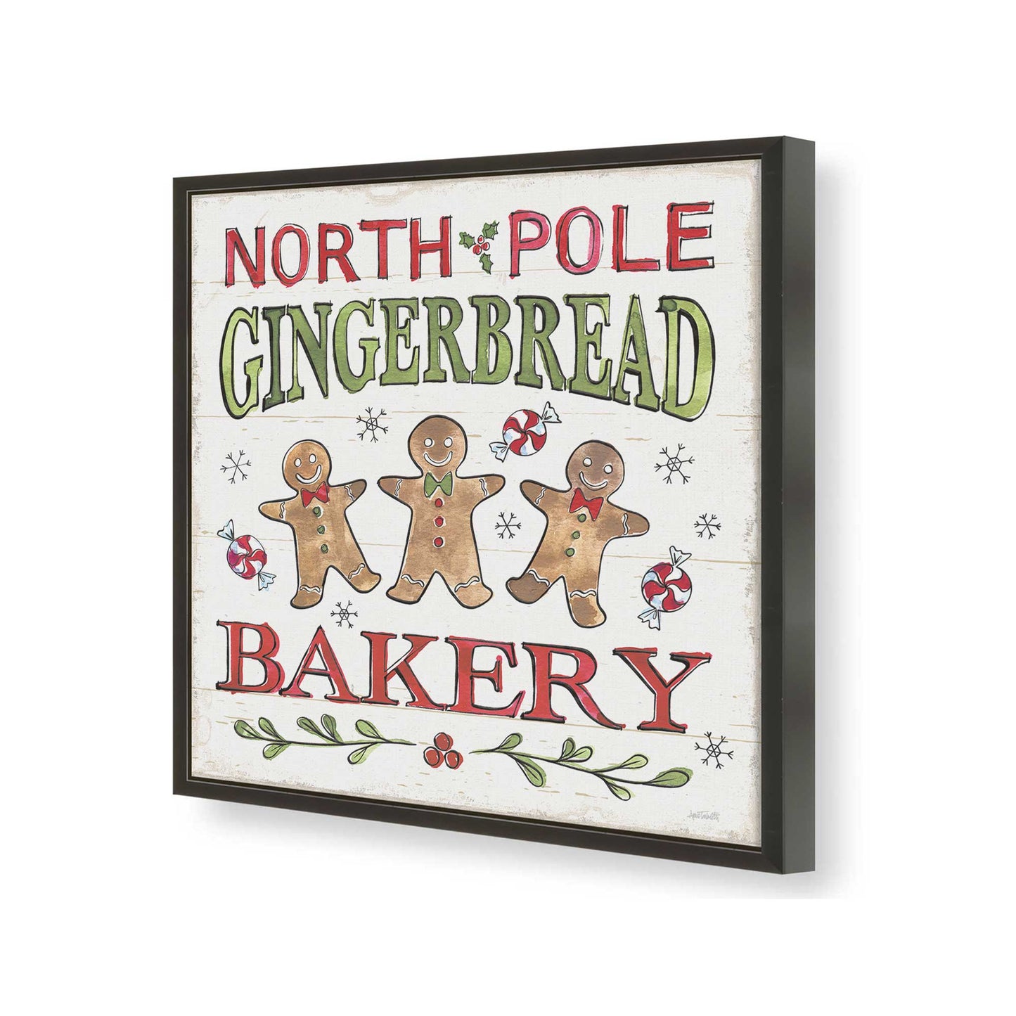 [Color:Satin Black], Picture of art in a Satin Black frame of the corner