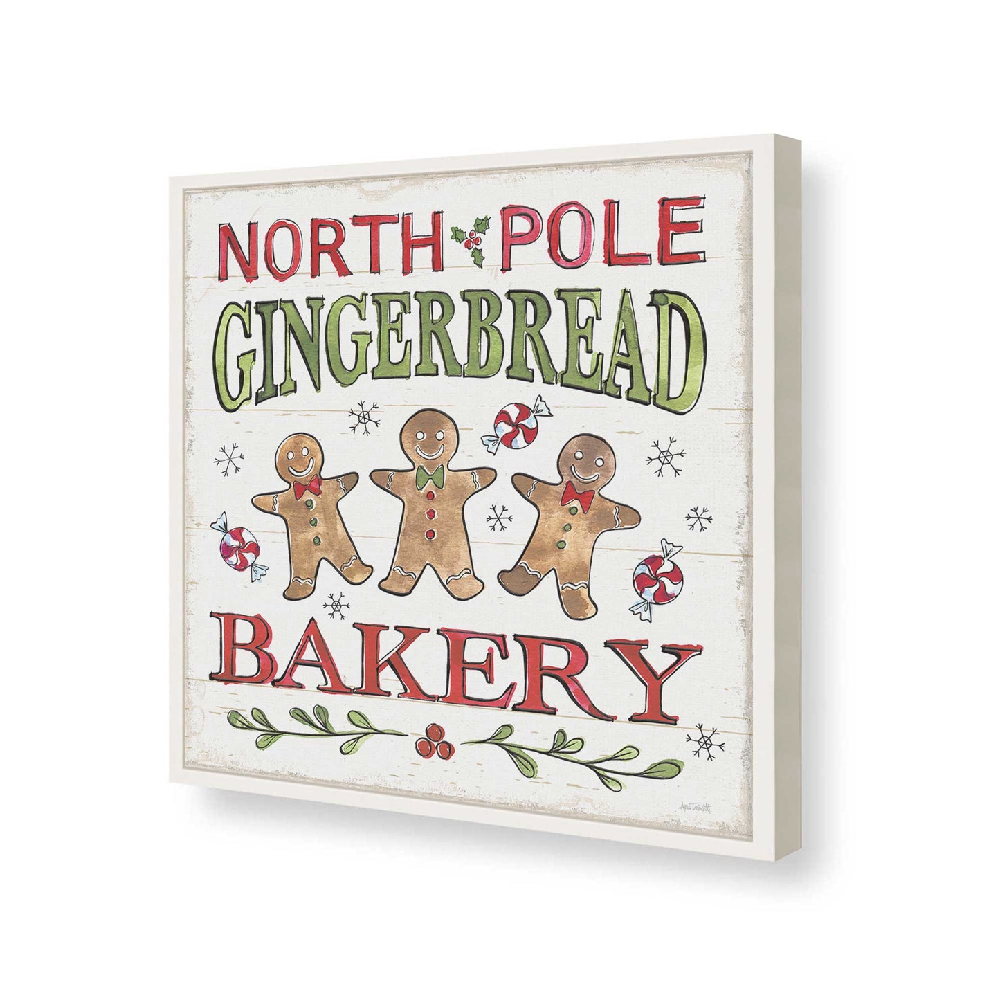 [Color:Opaque White], Picture of art in a Opaque White frame of the corner