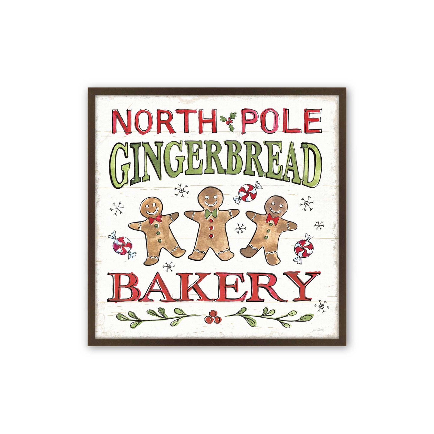 [Color:Espresso], Picture of art in a Espresso frame