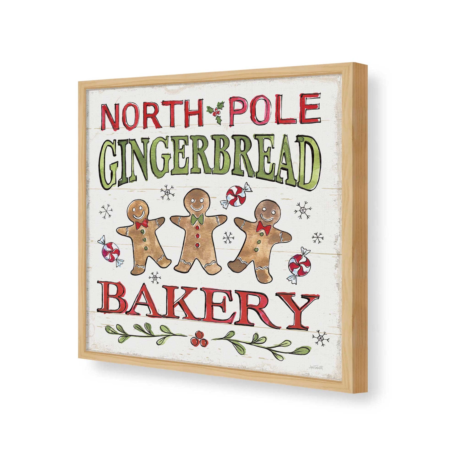 [Color:Espresso], Picture of art in a Espresso frame of the corner