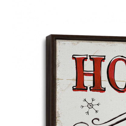 [Color:Espresso], Picture of art in a Espresso frame at an angle