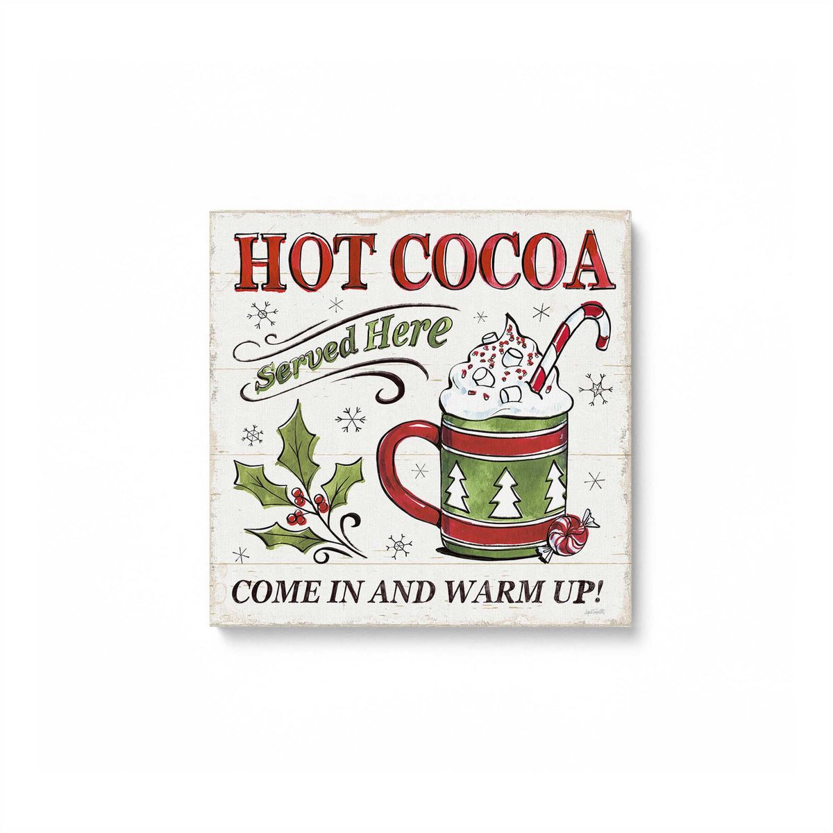 Santa’s Favorite Sugar Cookies, Set of 3 Canvas Prints