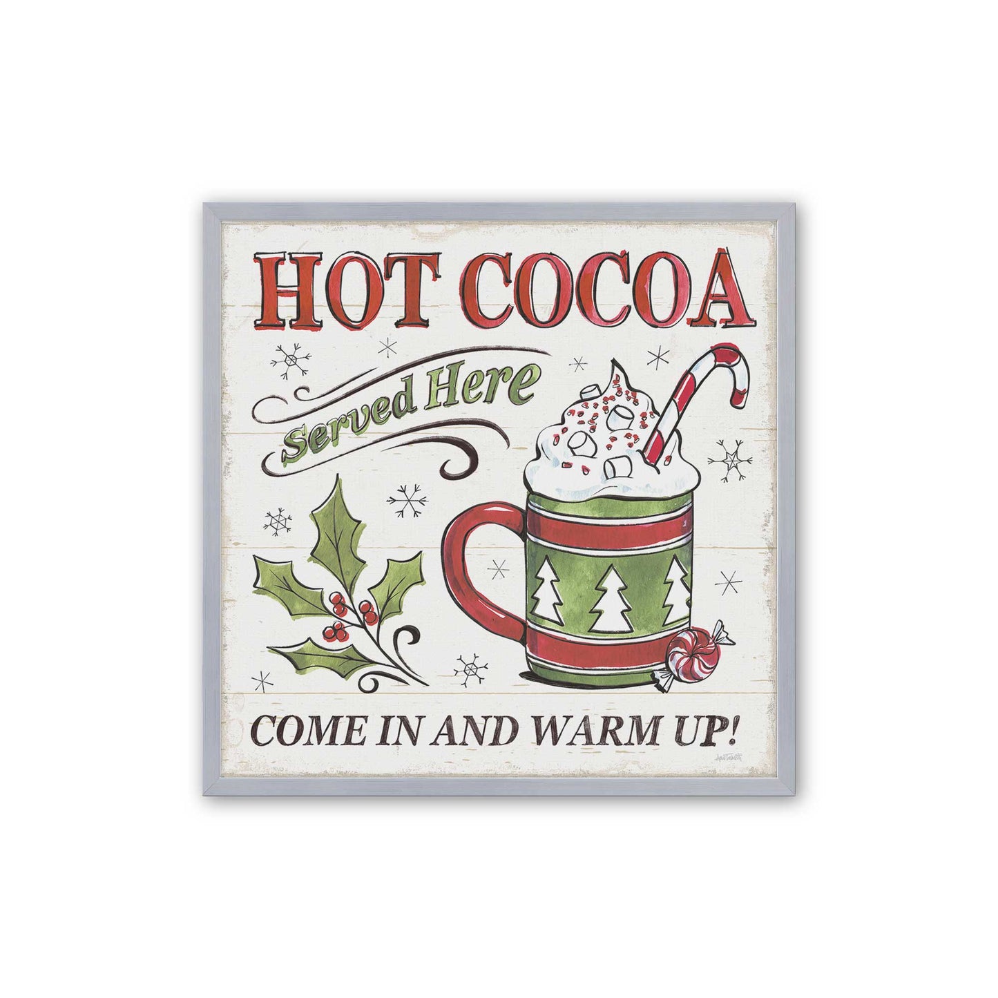 Santa’s Favorite Sugar Cookies, Set of 3, Paper Art Prints