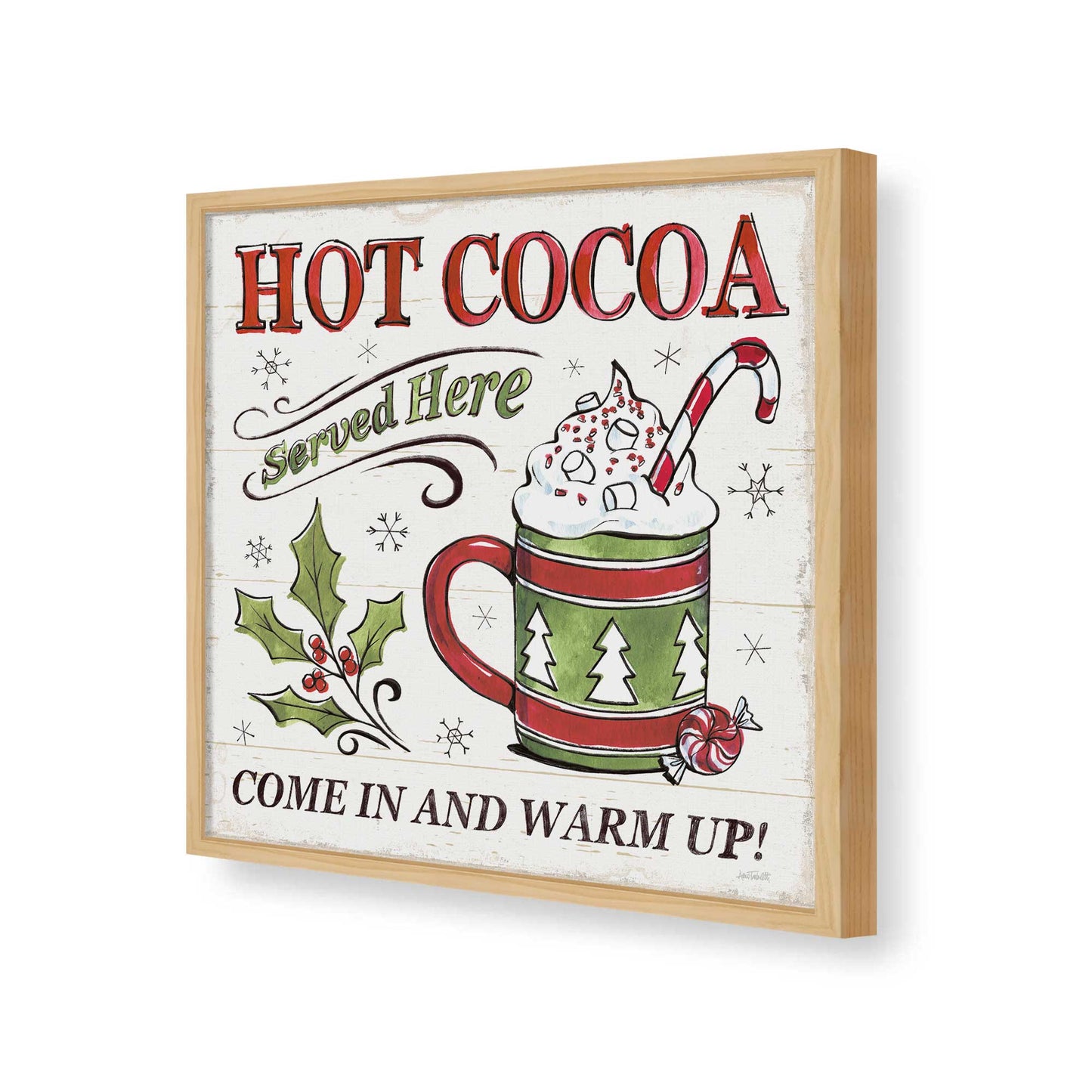 [Color:Espresso], Picture of art in a Espresso frame of the corner