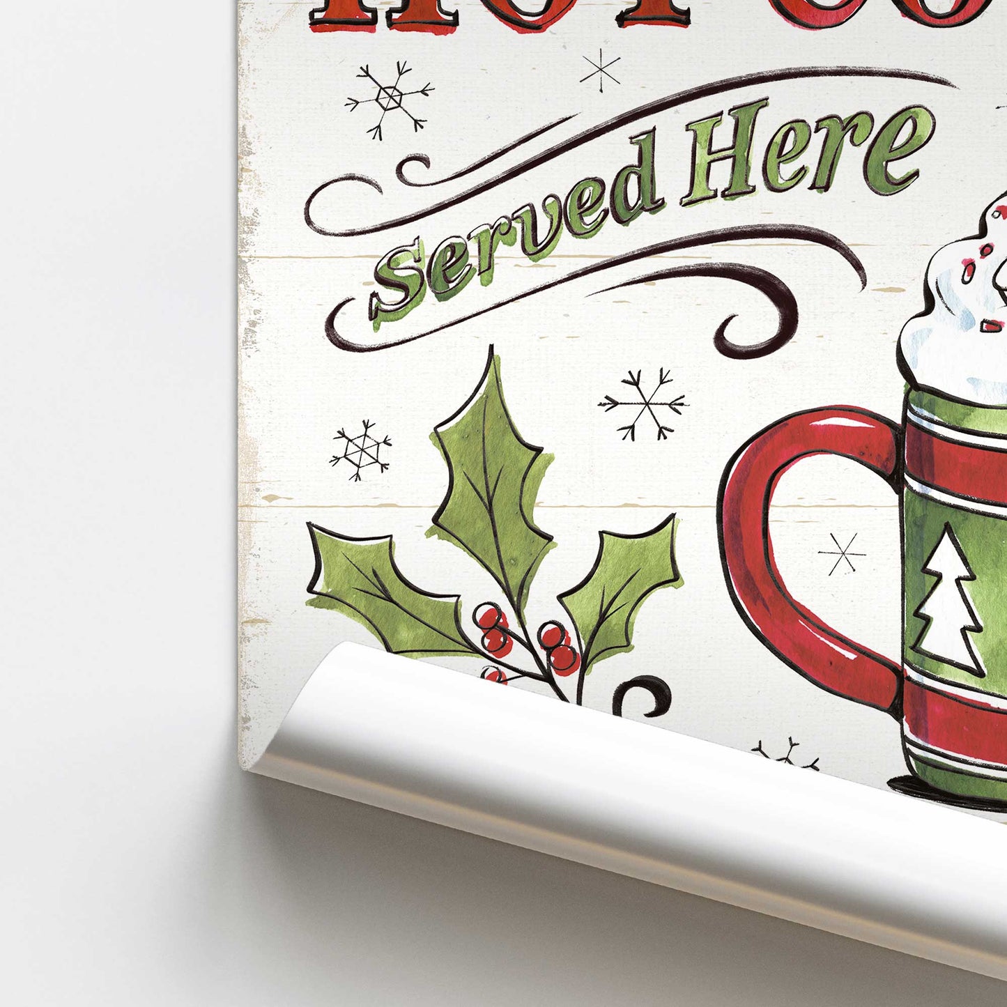 [Color:Rolled Print], Picture of close up of art