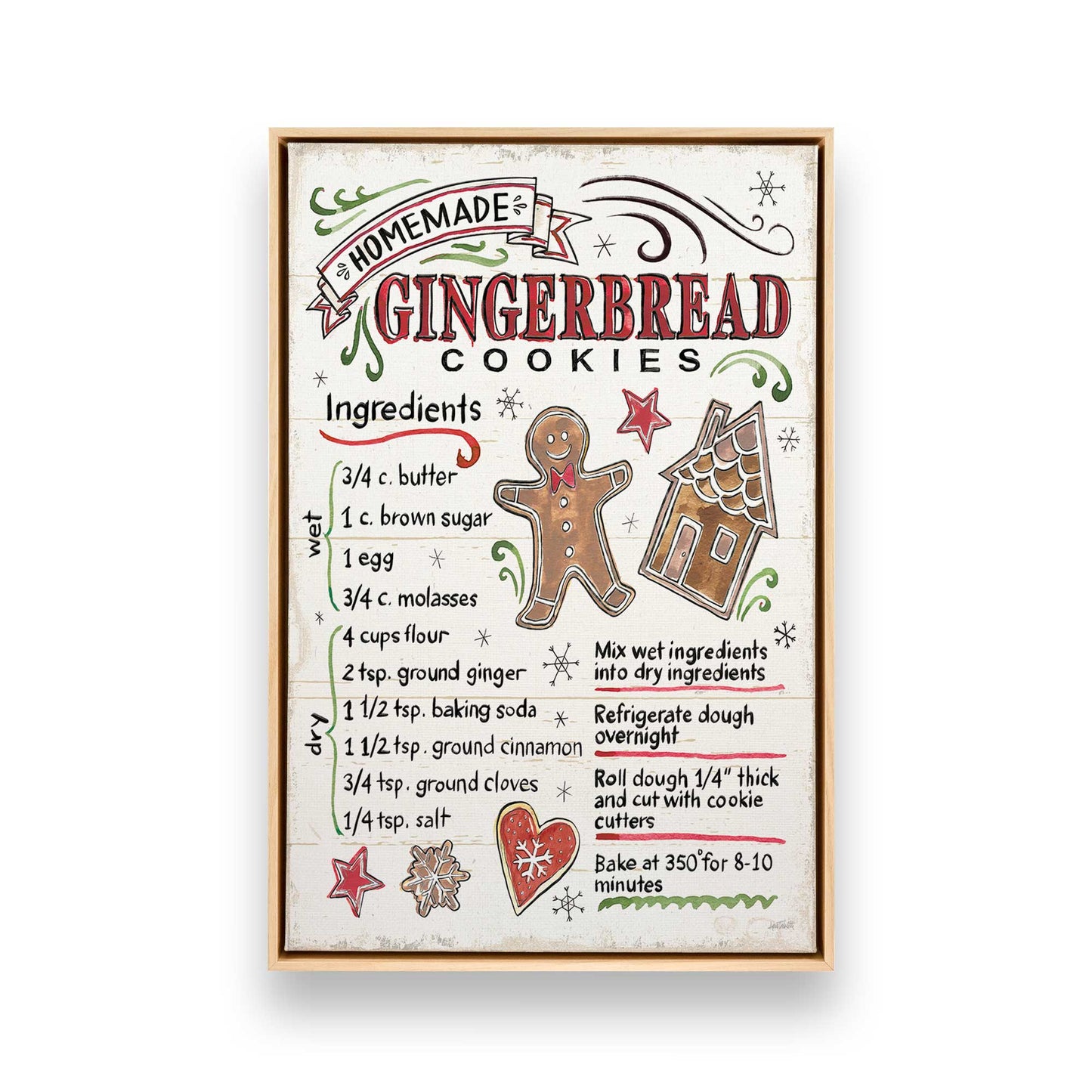 [Color:American Maple], Picture of art in a American Maple frame