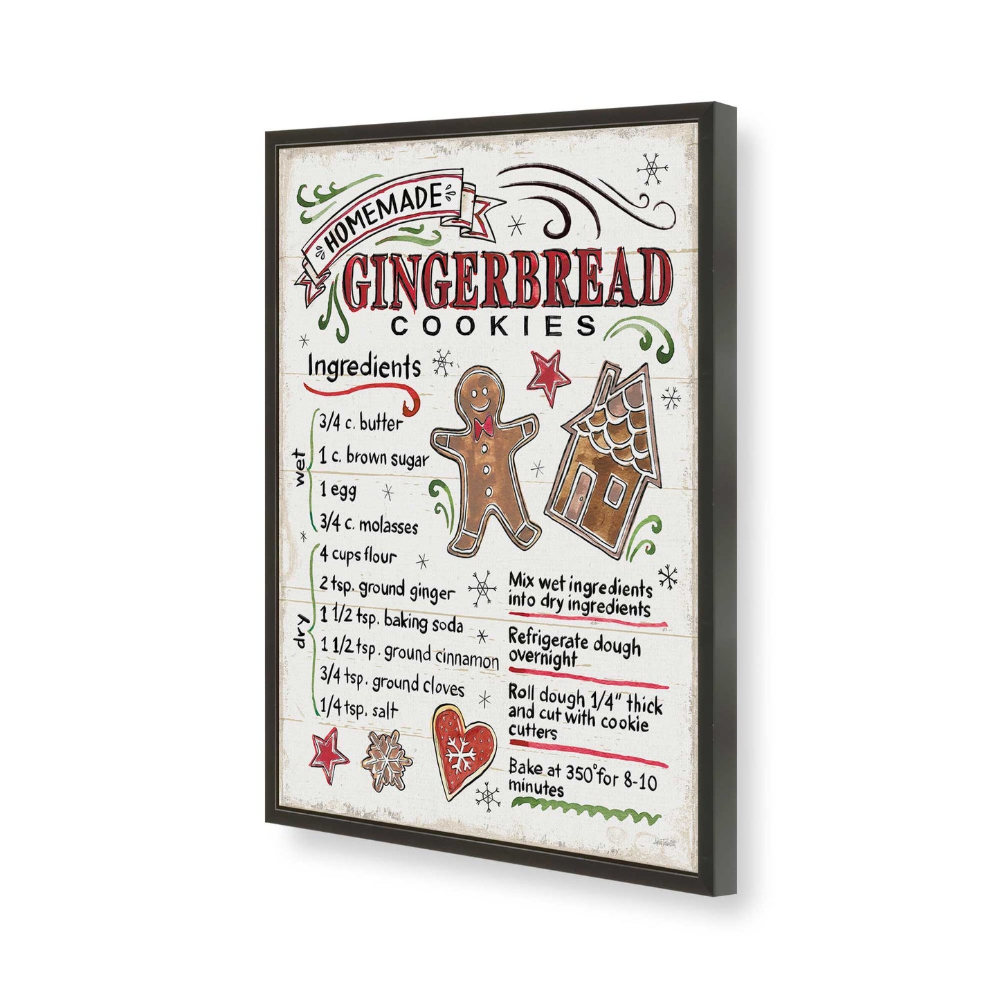 [Color:Satin Black], Picture of art in a Satin Black frame of the corner