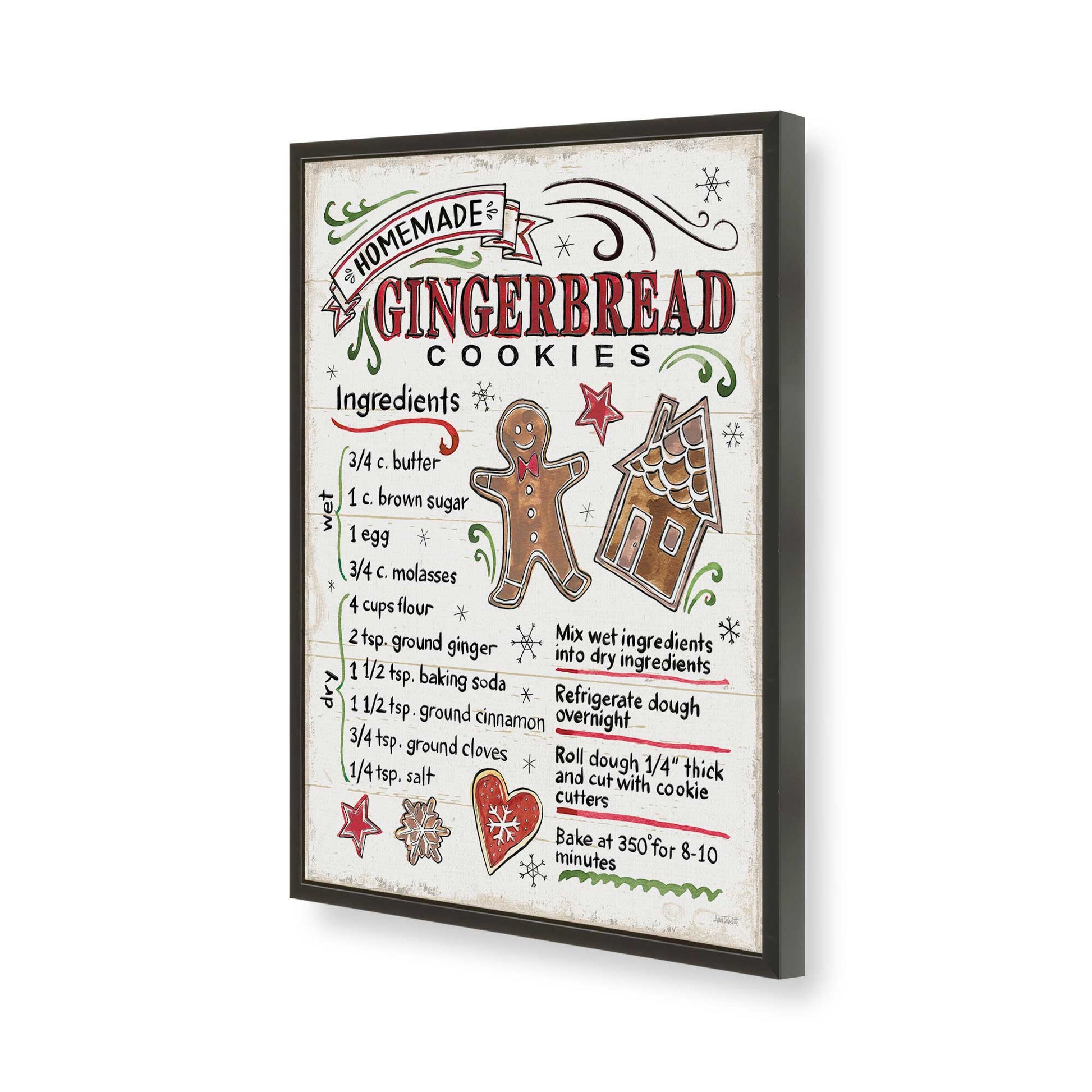 [Color:Satin Black], Picture of art in a Satin Black frame of the corner