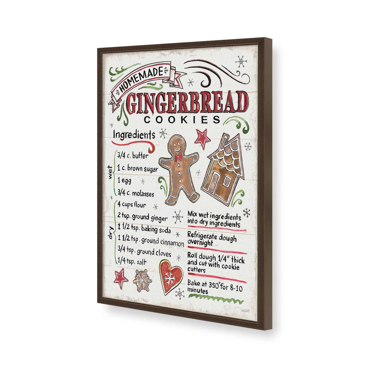 [Color:Belvinder Brown], Picture of art in a Belvinder Brown frame of the corner