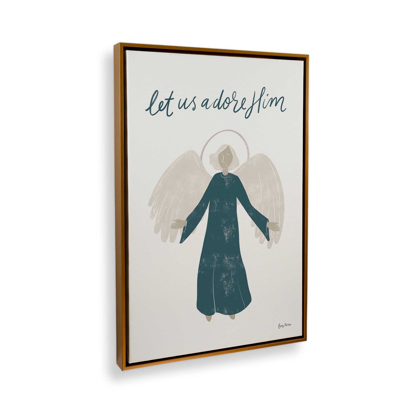 [Color:Polished Gold], Picture of the corner of the art