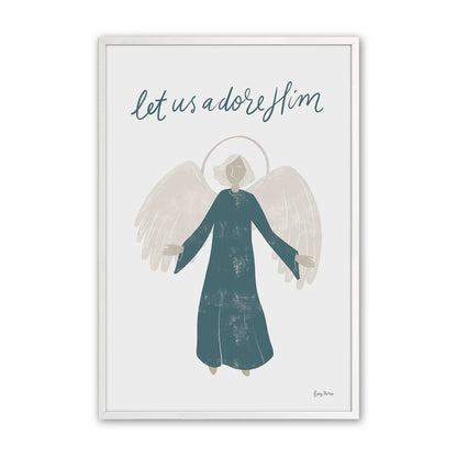 [Color:Opaque White], Picture of art in a Opaque White frame