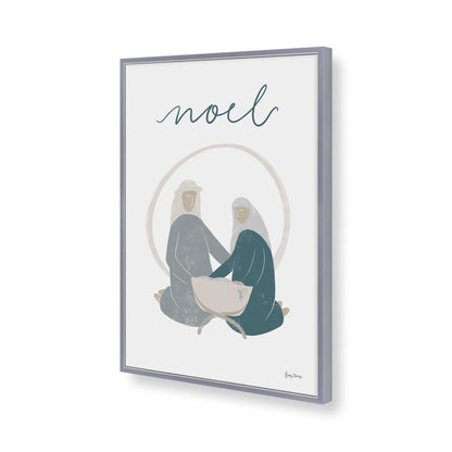 [Color:Polished Chrome], Picture of art in a Polished Chrome frame of the corner