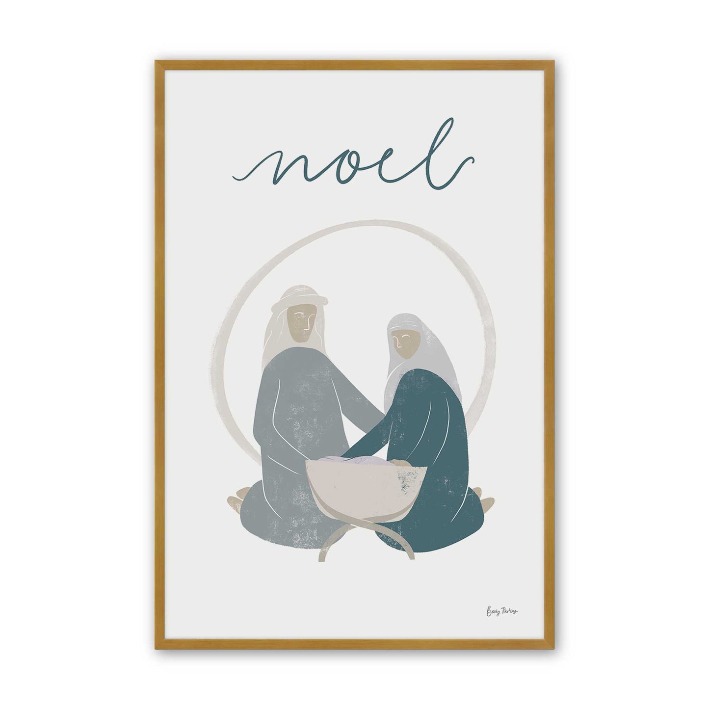 [Color:Polished Gold], Picture of art in a Polished Gold frame