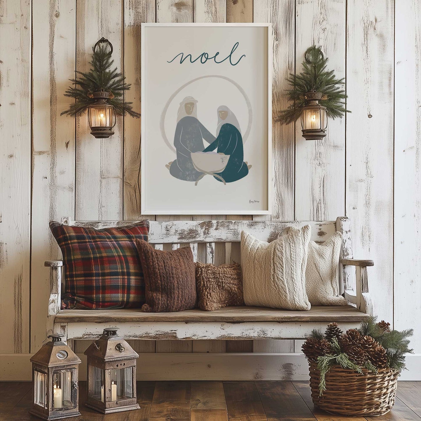 Picture of art in a room