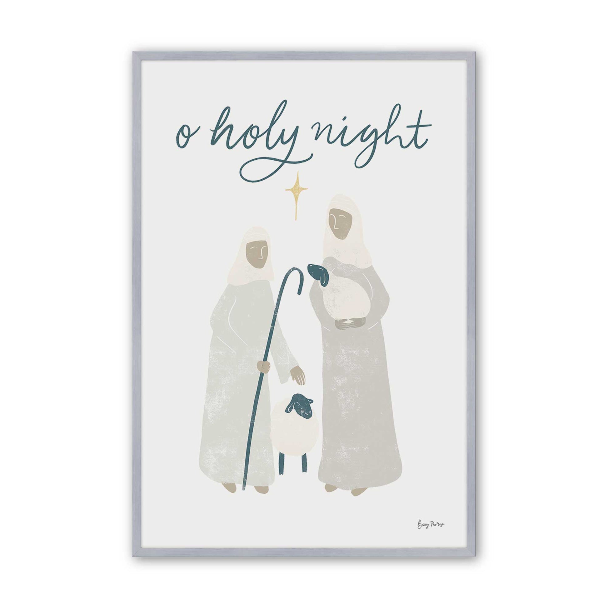 [Color:Polished Chrome], Picture of art in a Polished Chrome frame