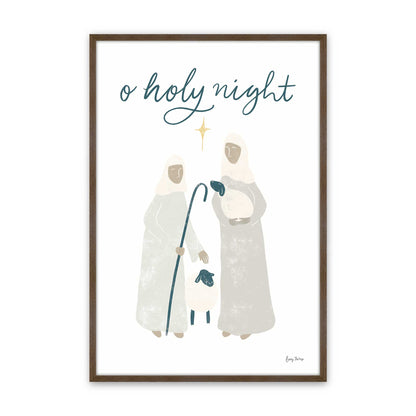 [Color:Walnut], Picture of art in a Walnut frame