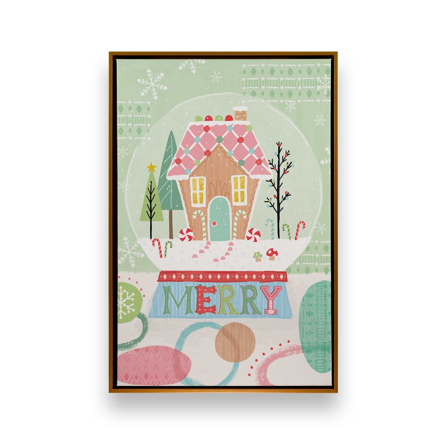 [Color:Polished Gold], Picture of art in a Polished Gold frame