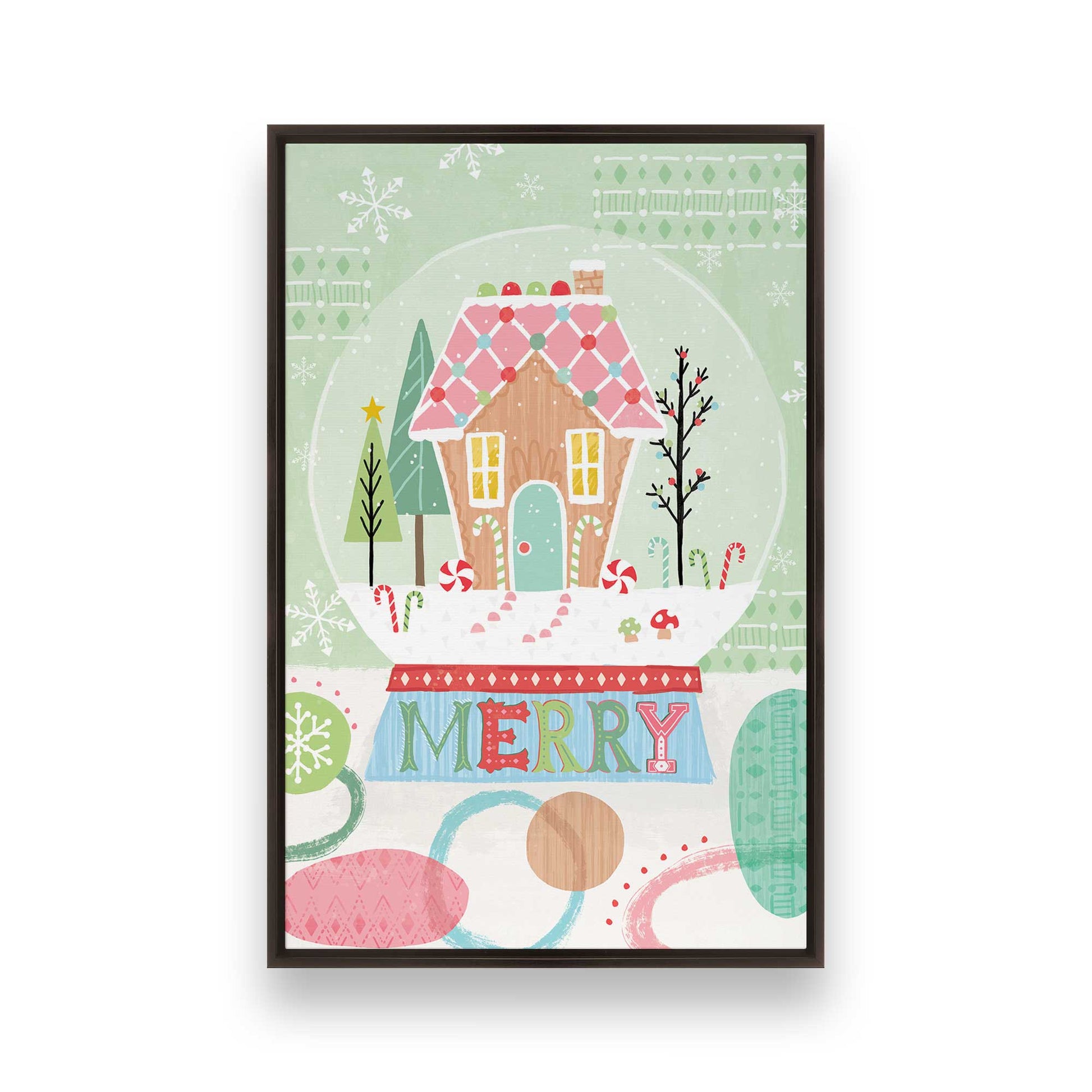 [Color:Espresso], Picture of art in a Espresso frame