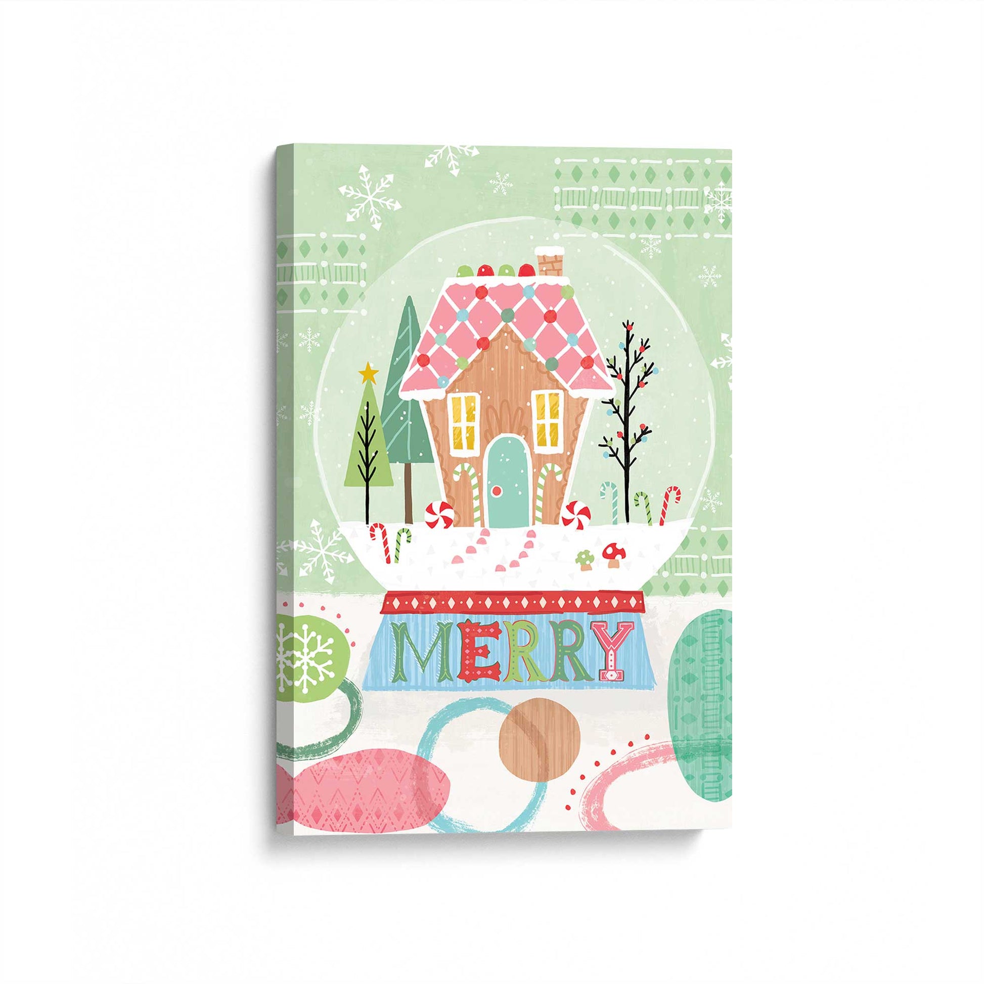 [Color:Stretched Canvas], Picture of art at an angle