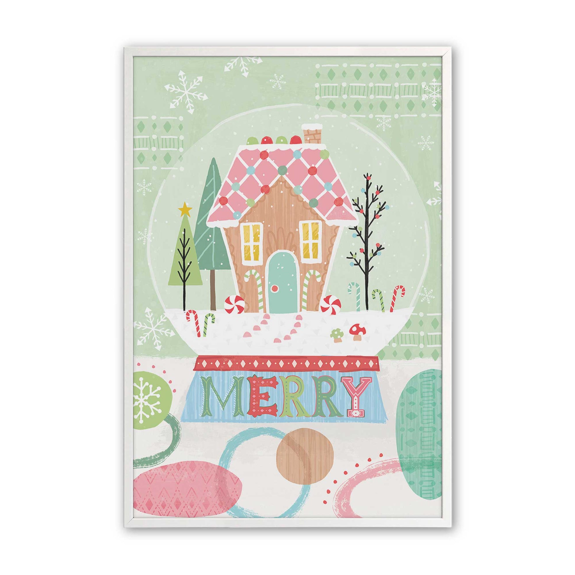 [Color:Opaque White], Picture of art in a Opaque White frame