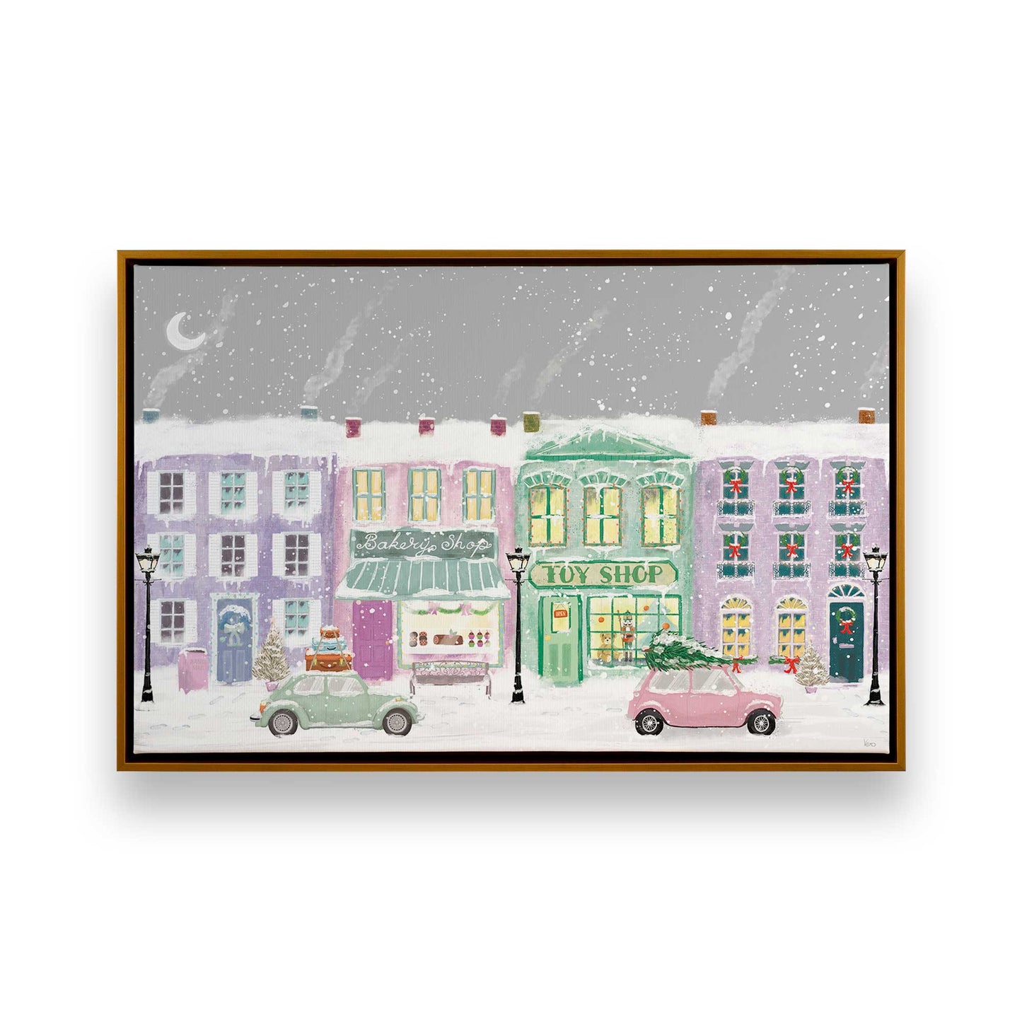 [Color:Polished Gold], Picture of art in a Polished Gold frame