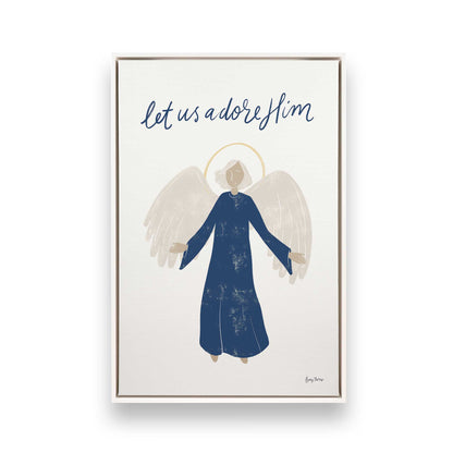 [Color:Opaque White], Picture of art in a White frame