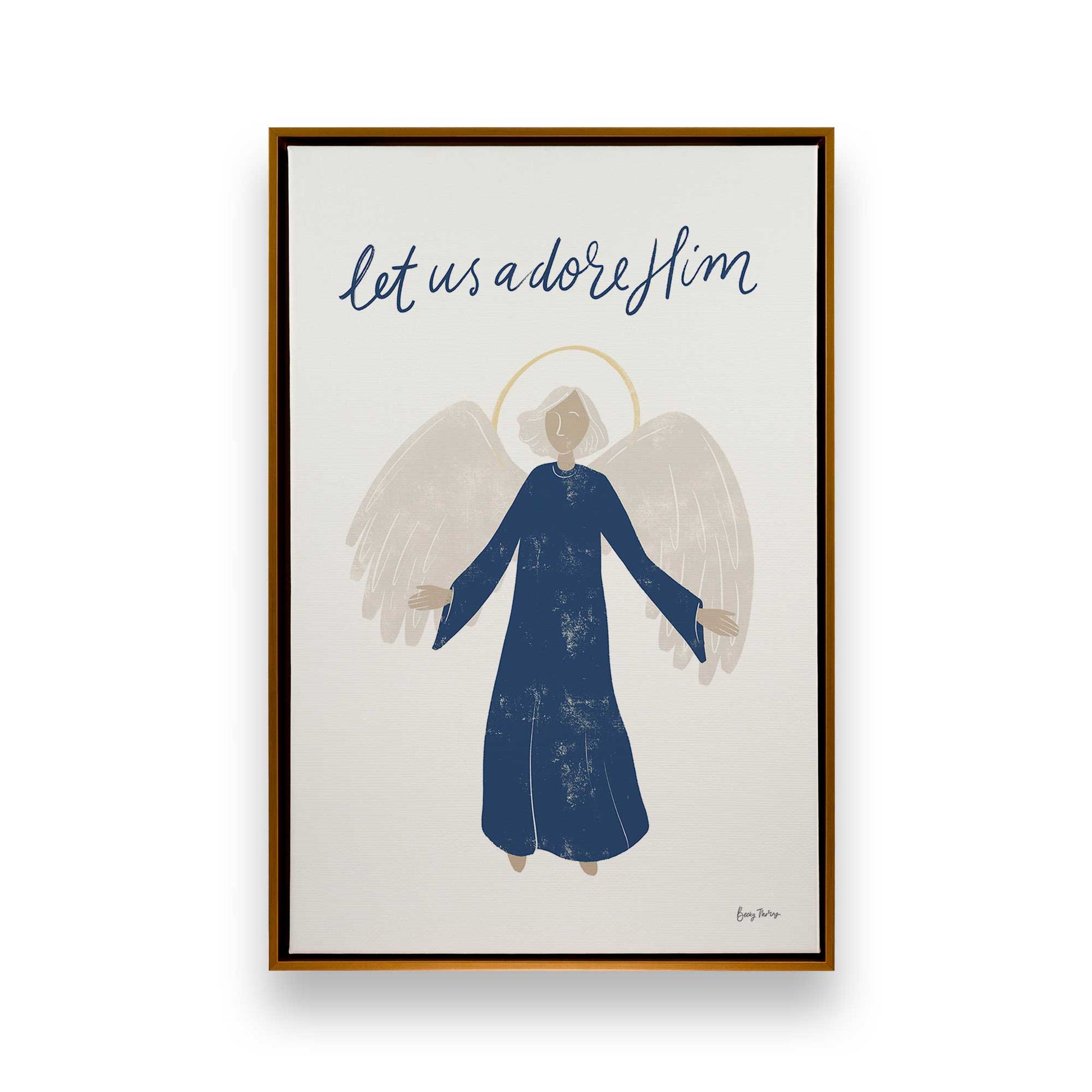 [Color:Polished Gold], Picture of art in a Polished Gold frame