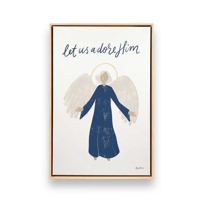 [Color:American Maple], Picture of art in a American Maple frame