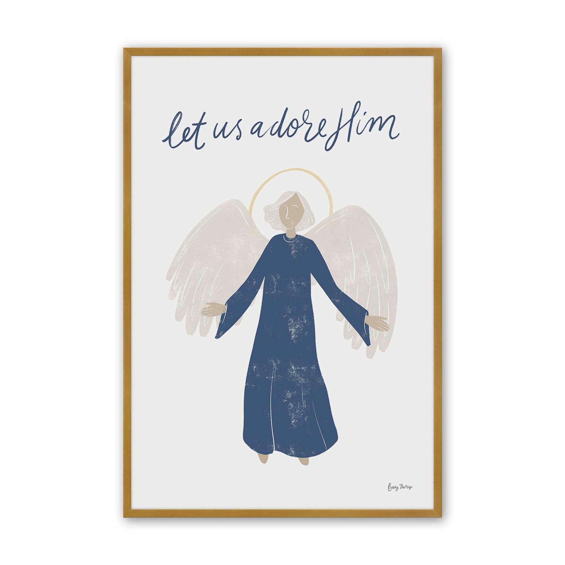 [Color:Polished Gold], Picture of art in a Polished Gold frame