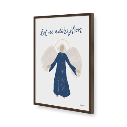 [Color:Belvinder Brown], Picture of art in a Belvinder Brown frame of the corner