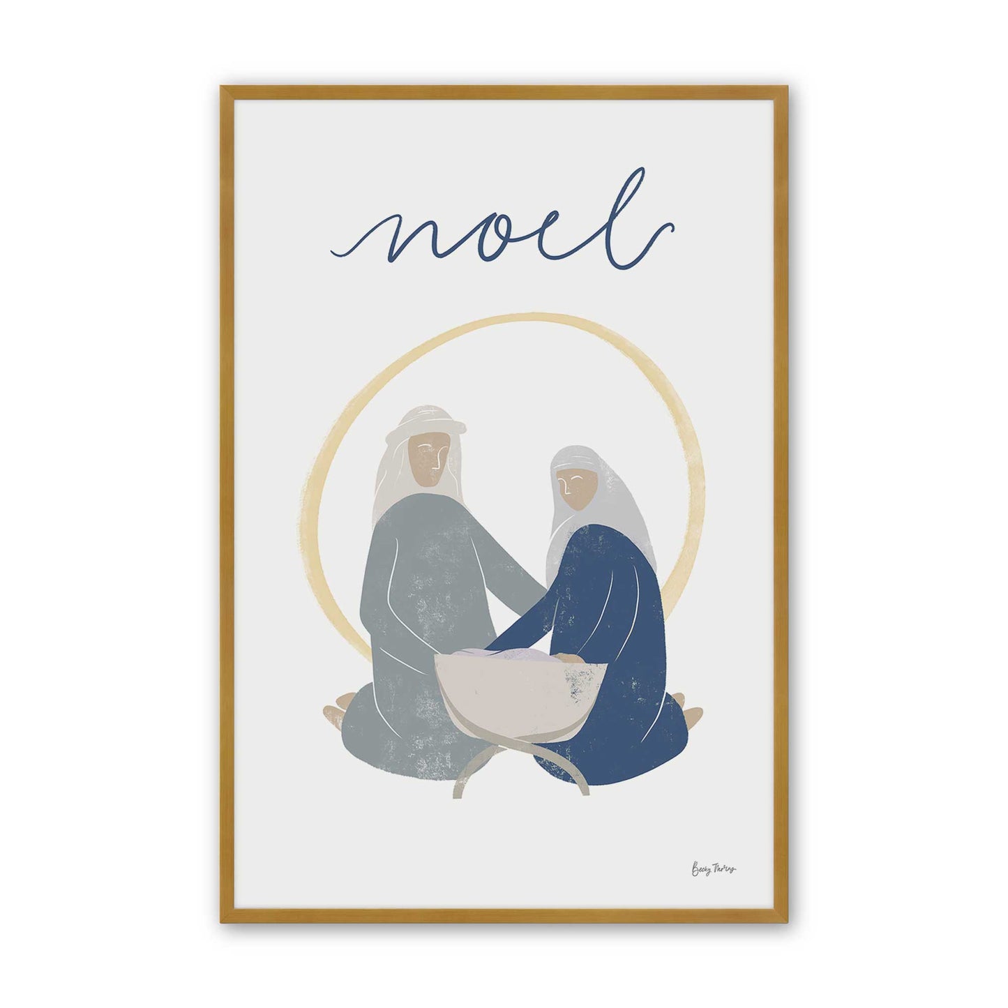 [Color:Polished Gold], Picture of art in a Polished Gold frame