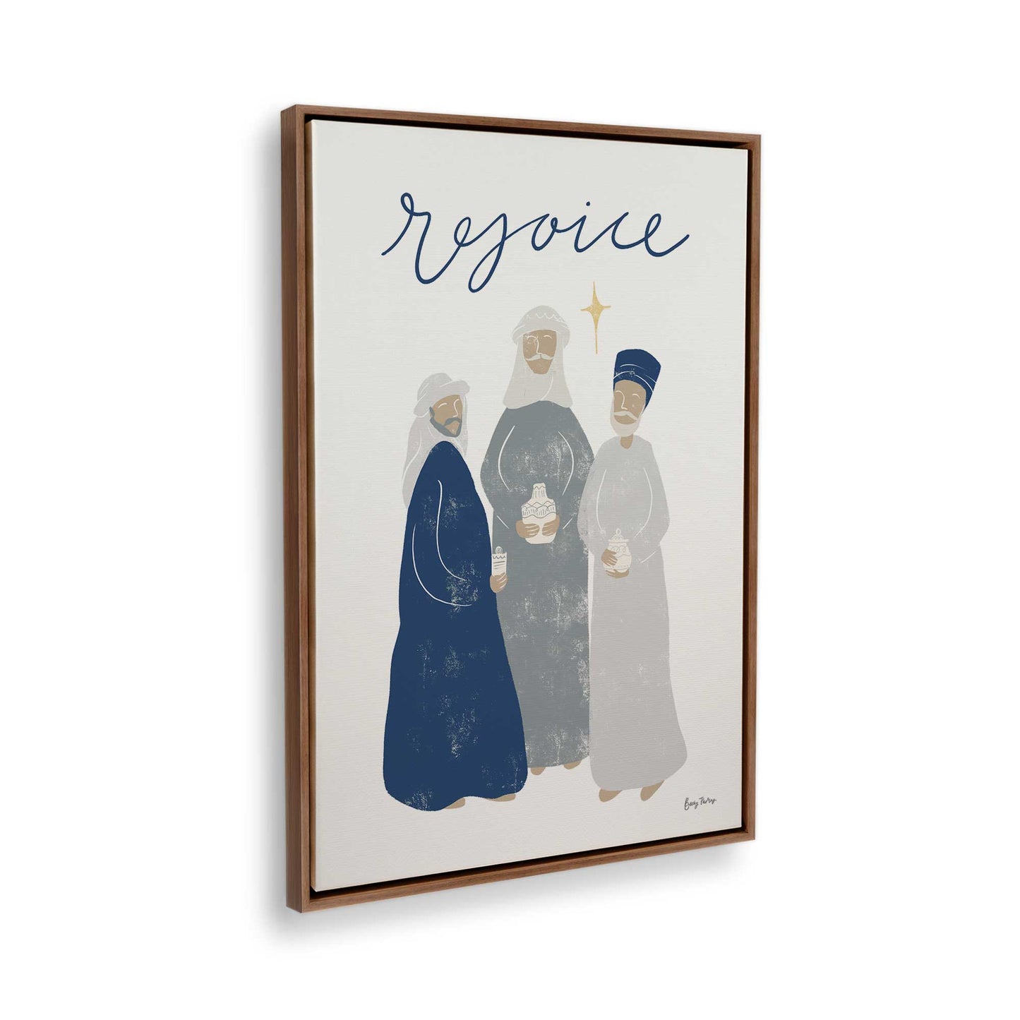 [Color:Walnut], Picture of the corner of the art