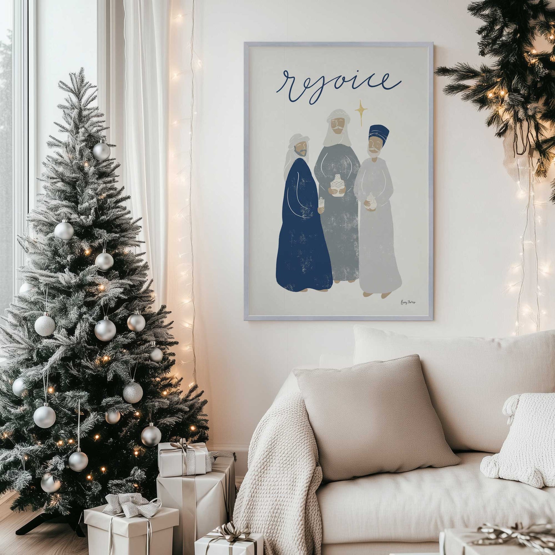 Picture of art in a room