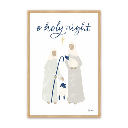 [Color:American Maple], Picture of art in a American Maple frame