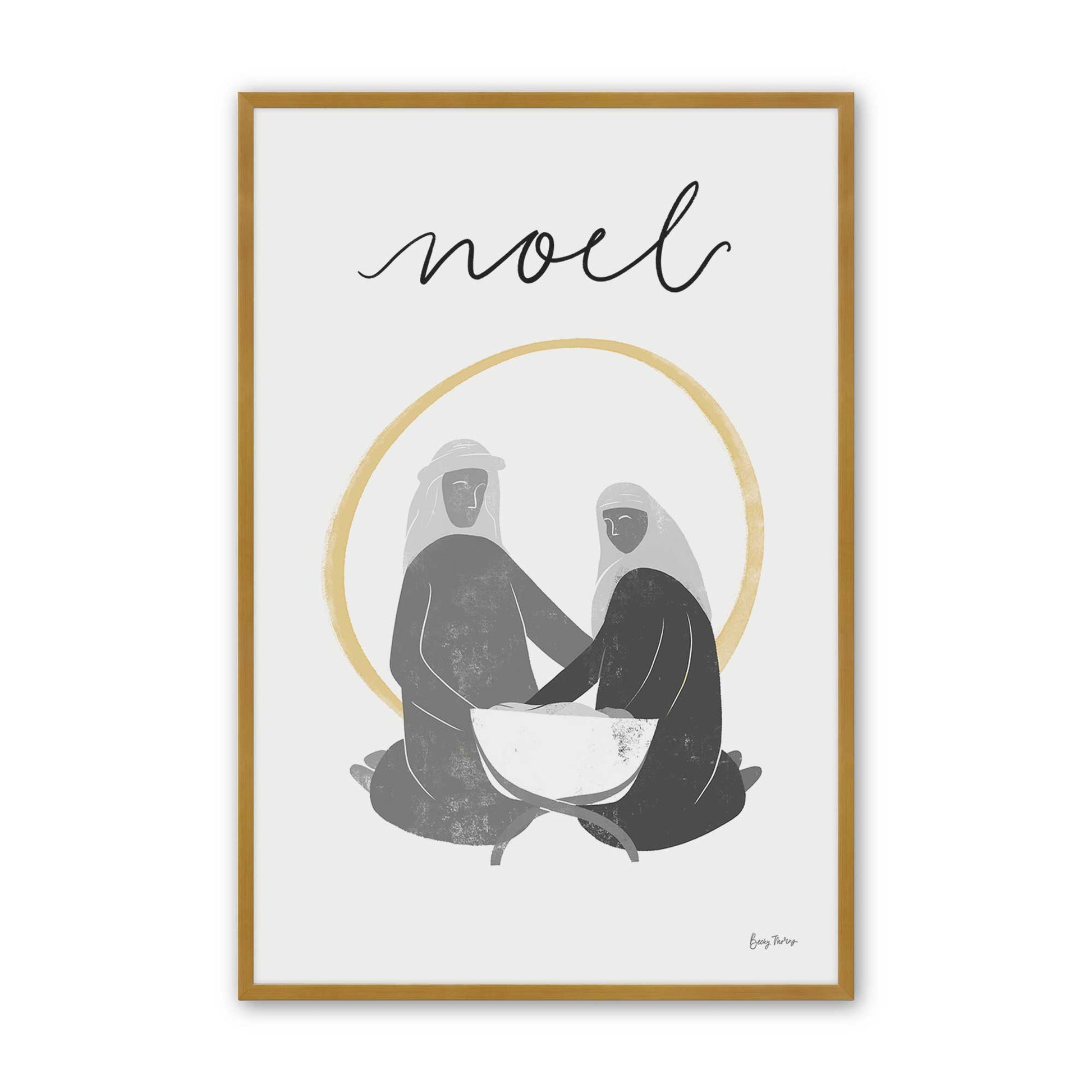 [Color:Polished Gold], Picture of art in a Polished Gold frame