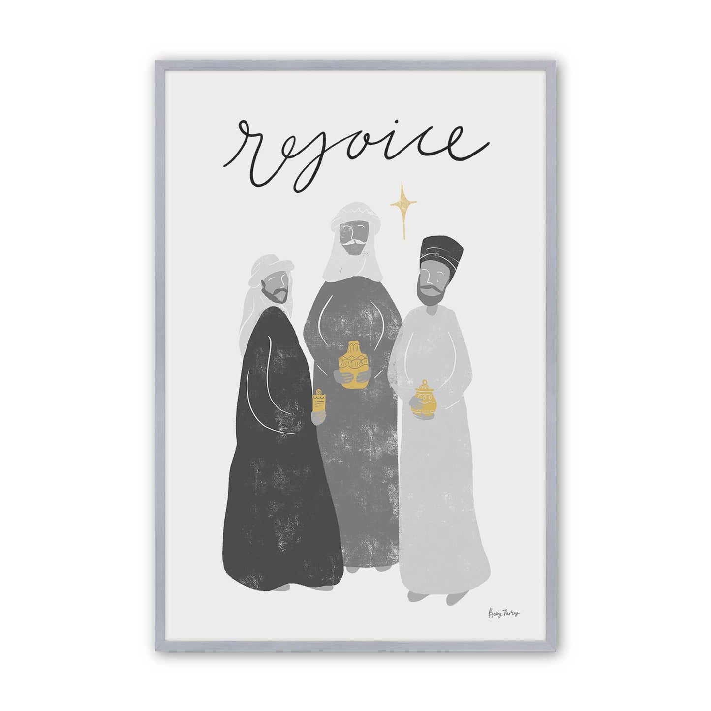 [Color:Polished Chrome], Picture of art in a Polished Chrome frame