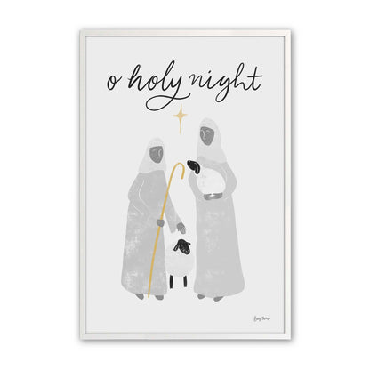 [Color:Opaque White], Picture of art in a Opaque White frame