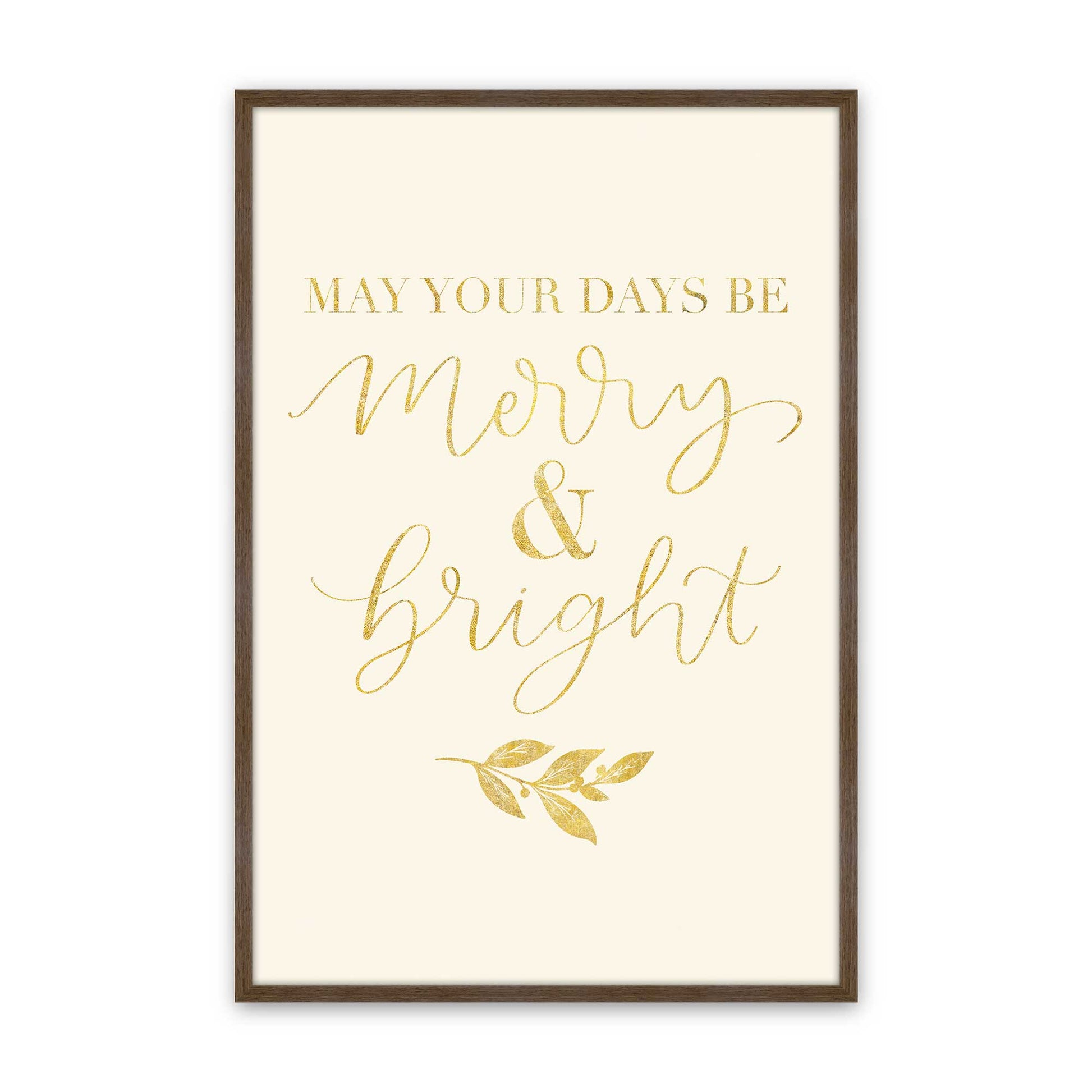 [Color:Walnut], Picture of art in a Walnut frame