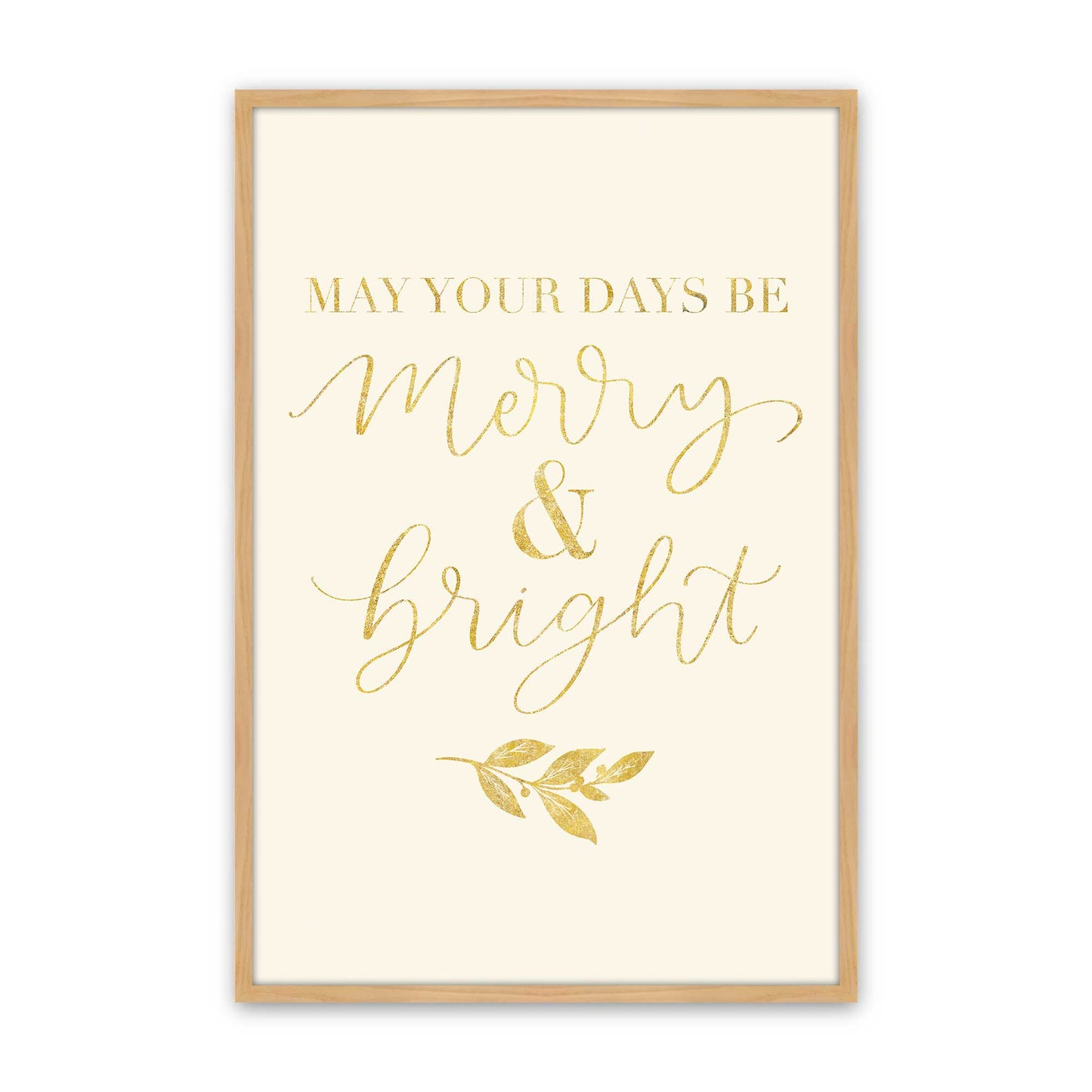 [Color:American Maple], Picture of art in a American Maple frame