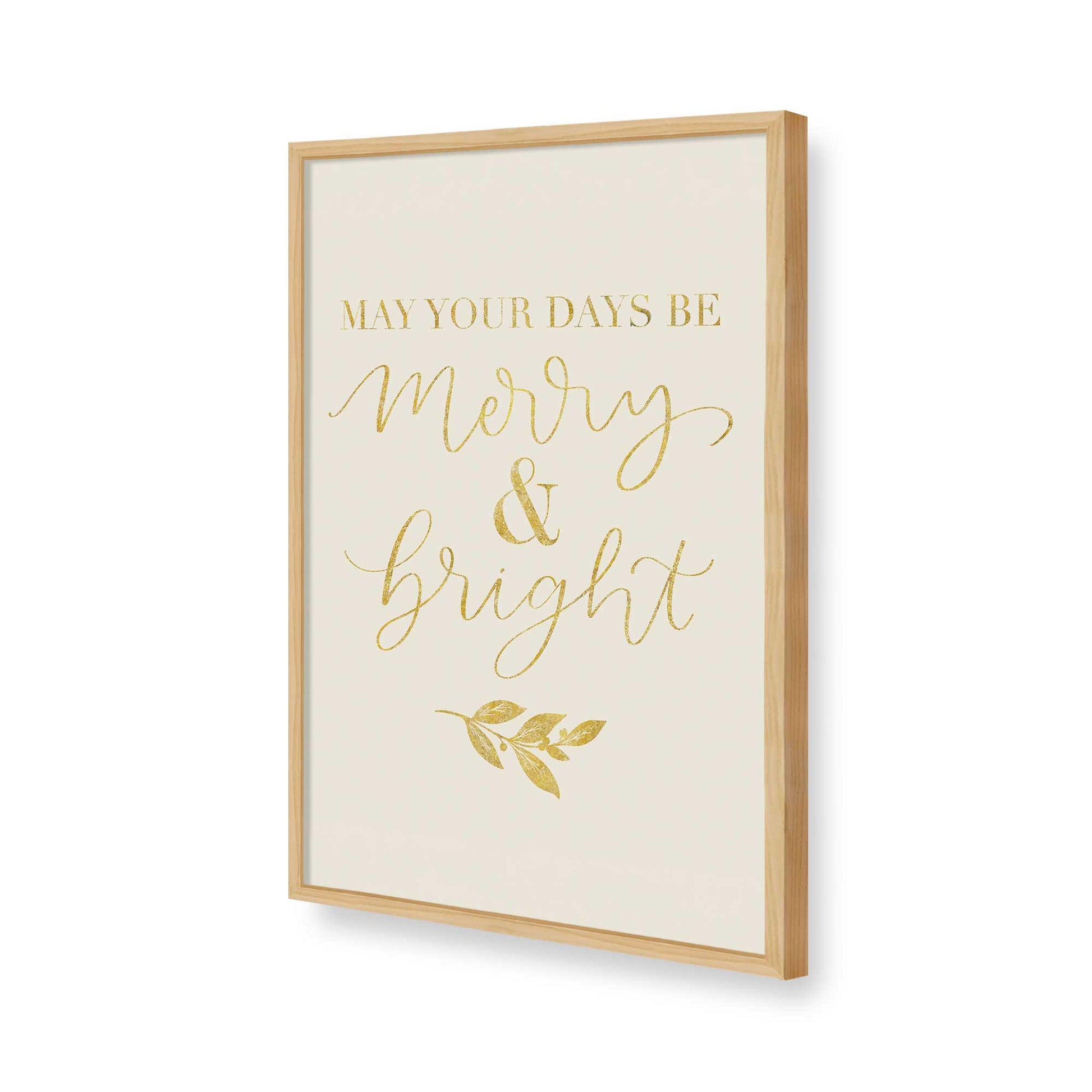 [Color:American Maple], Picture of art in a American Maple frame of the corner