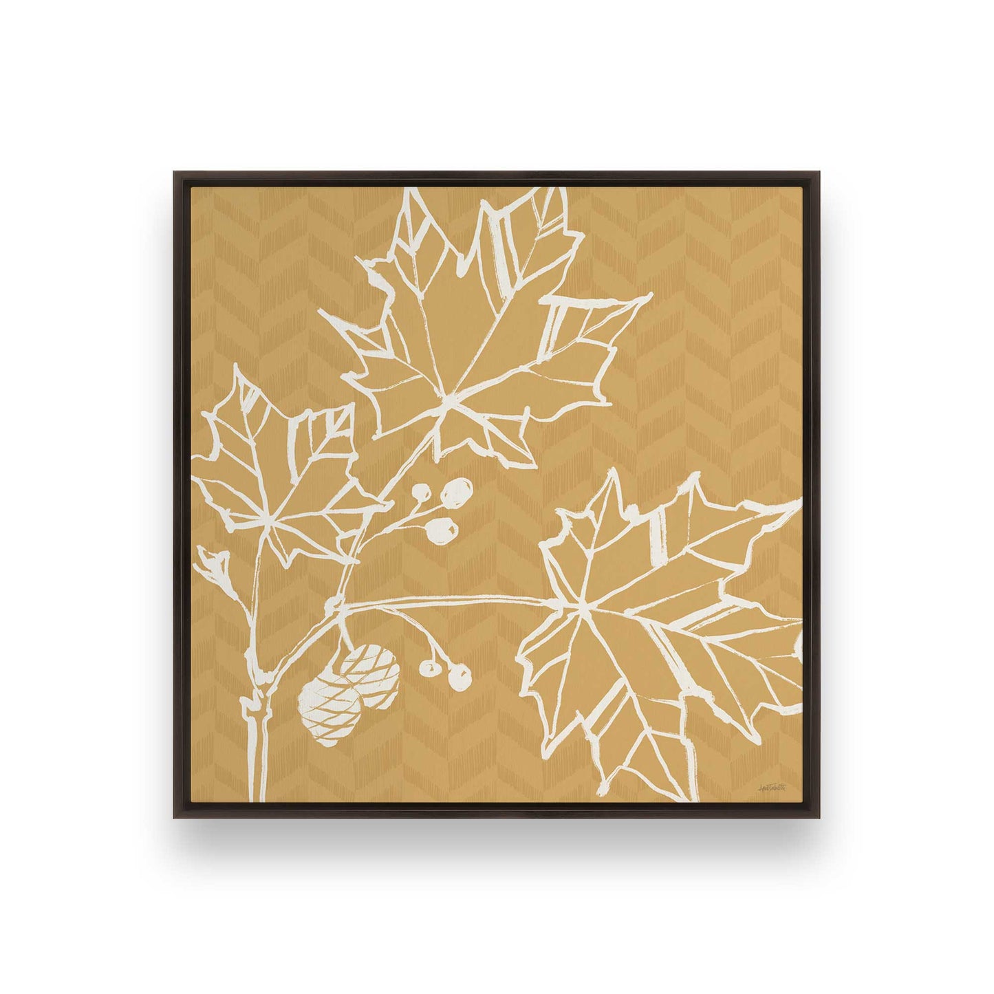 [Color:Espresso], Picture of art in a Espresso frame