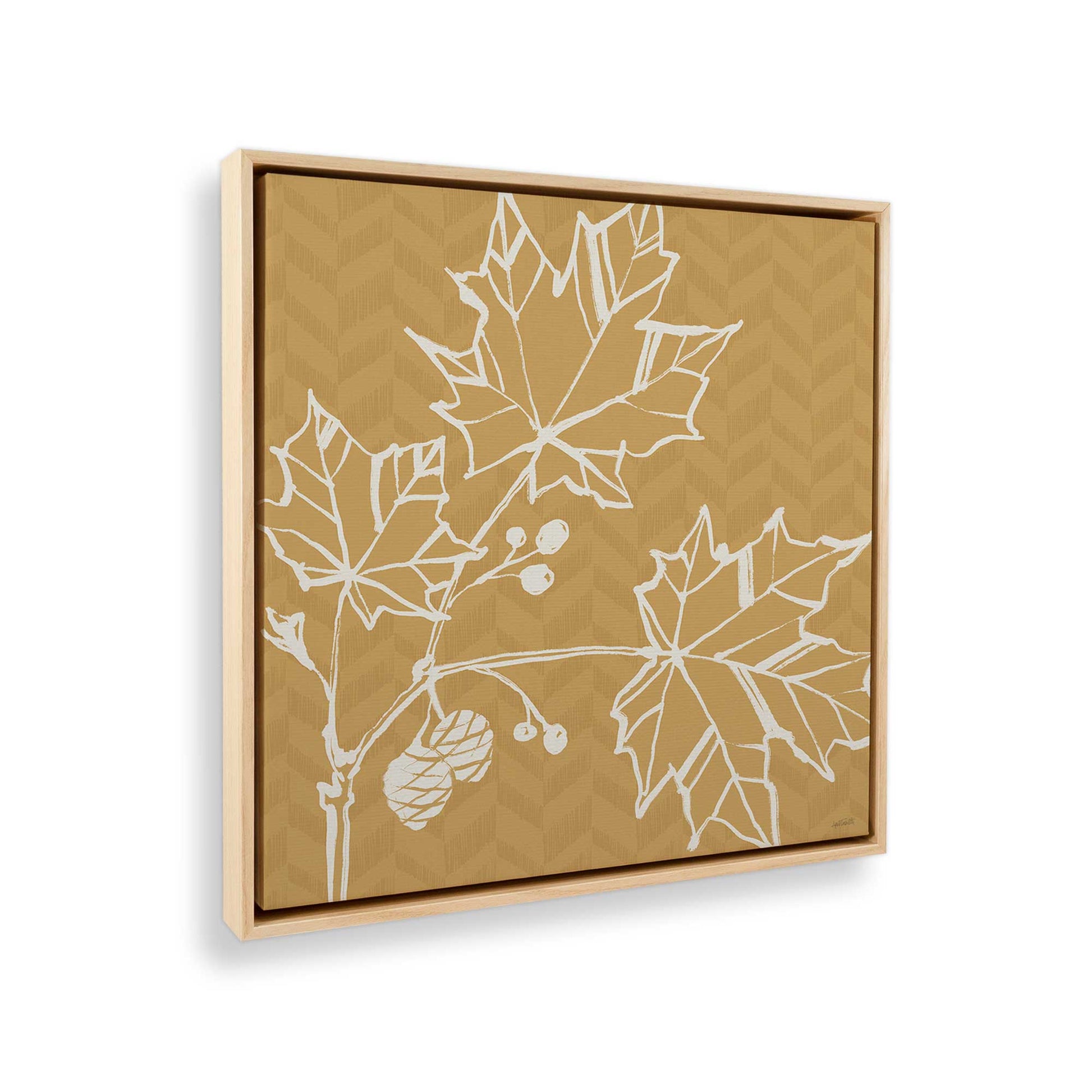 [Color:American Maple], Picture of the corner of the art