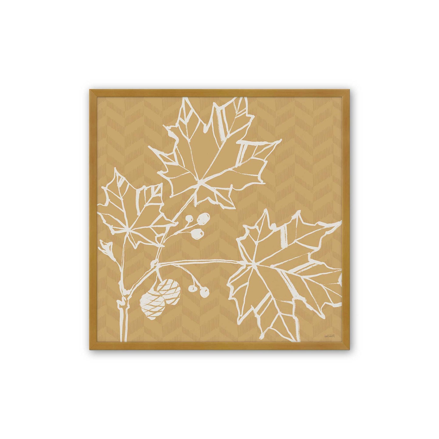 [Color:Polished Gold], Picture of art in a Polished Gold frame