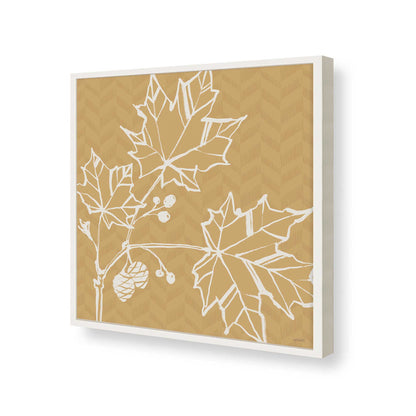 [Color:Opaque White], Picture of art in a Opaque White frame of the corner