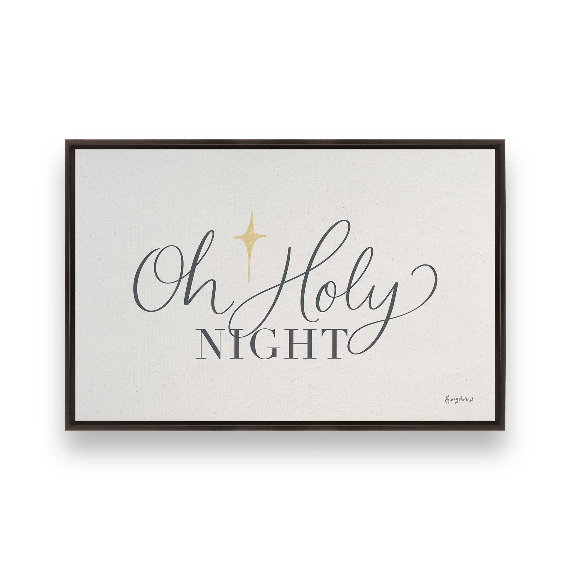 [Color:Espresso], Picture of art in a Espresso frame