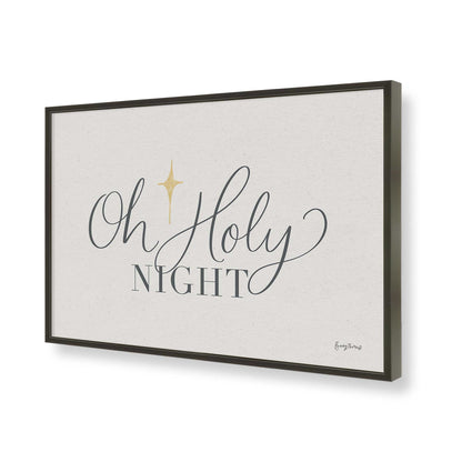 [Color:Satin Black], Picture of art in a Satin Black frame of the corner