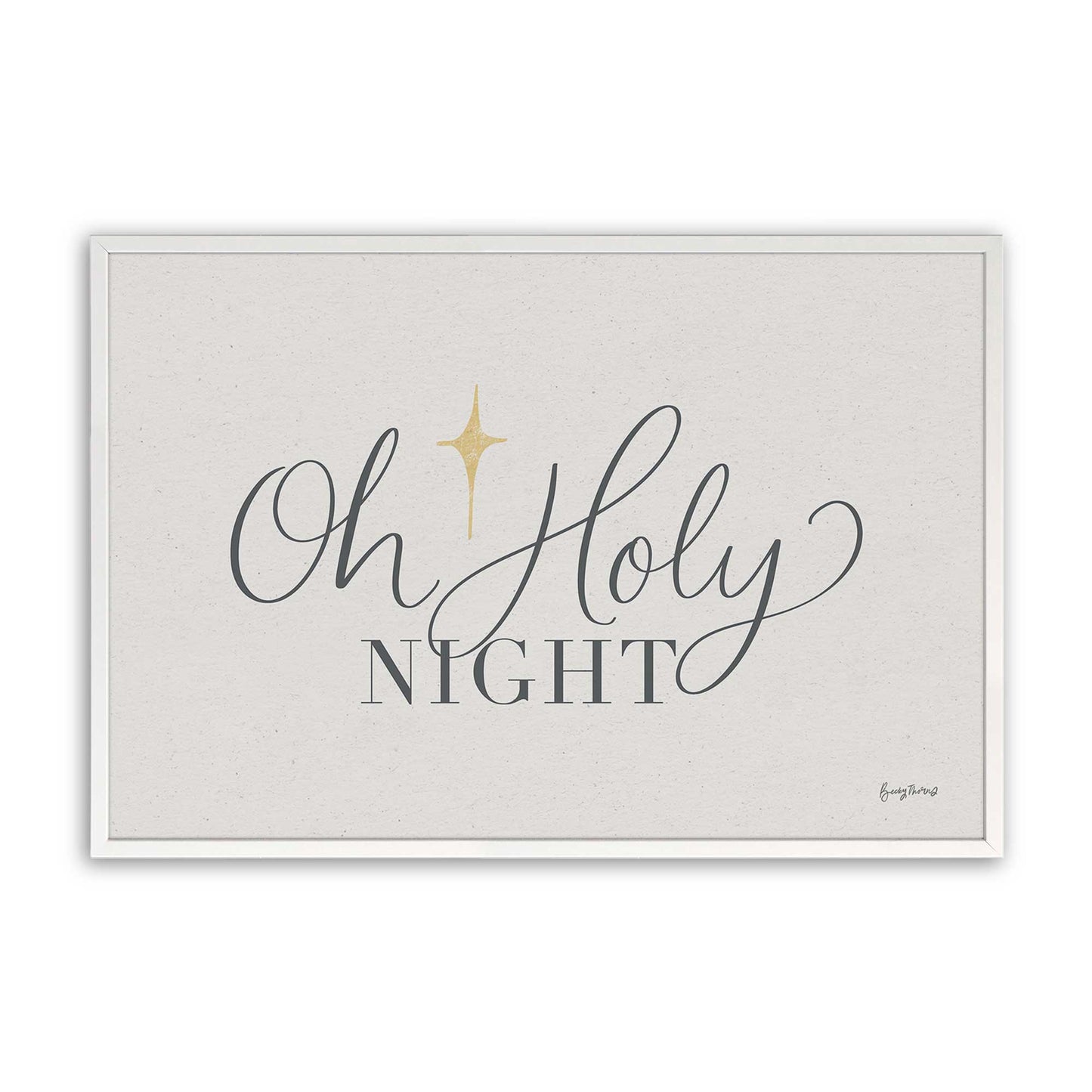 [Color:Opaque White], Picture of art in a Opaque White frame