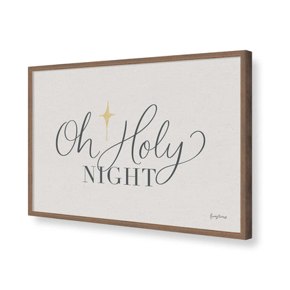 [Color:Walnut], Picture of art in a Walnut frame of the corner