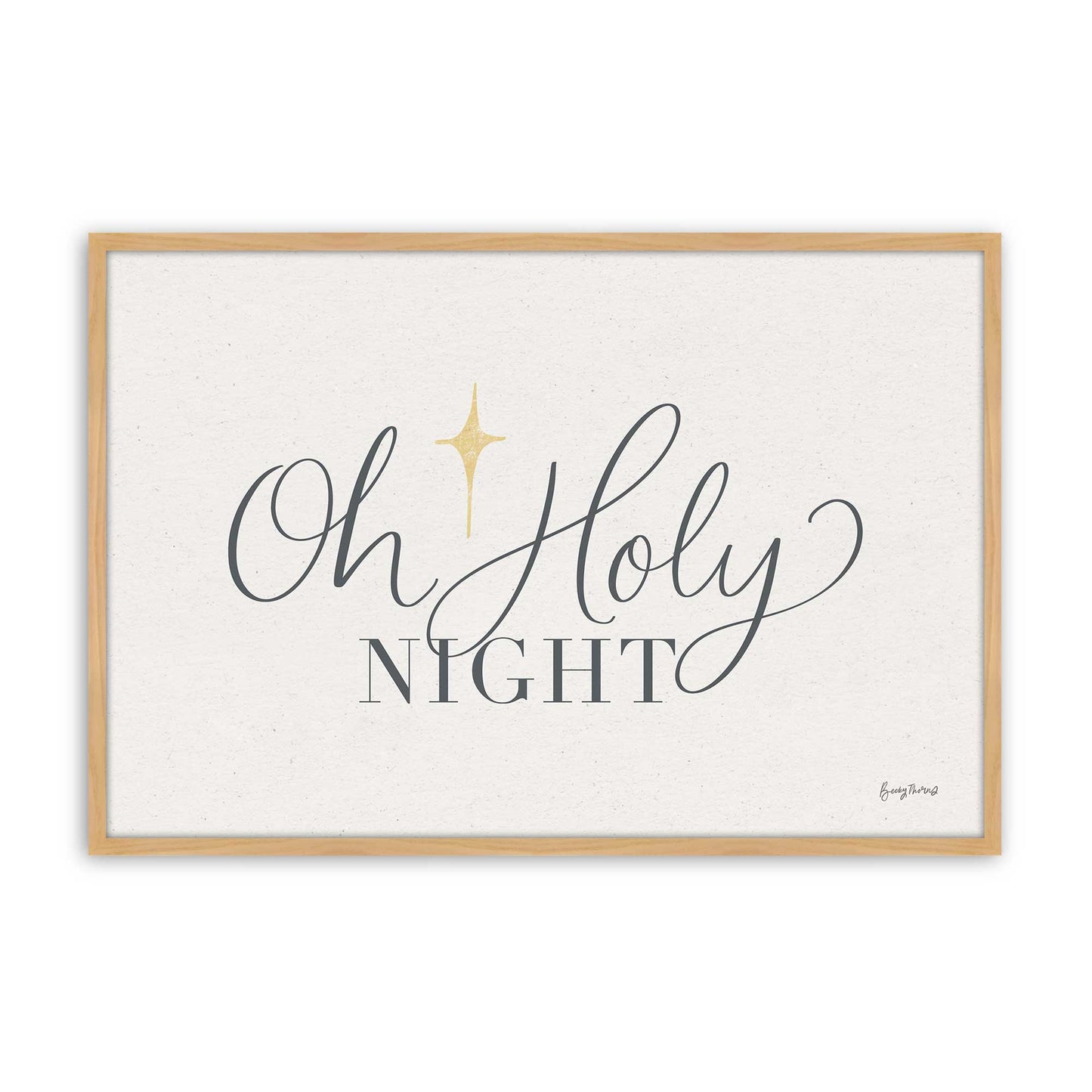 [Color:American Maple], Picture of art in a American Maple frame