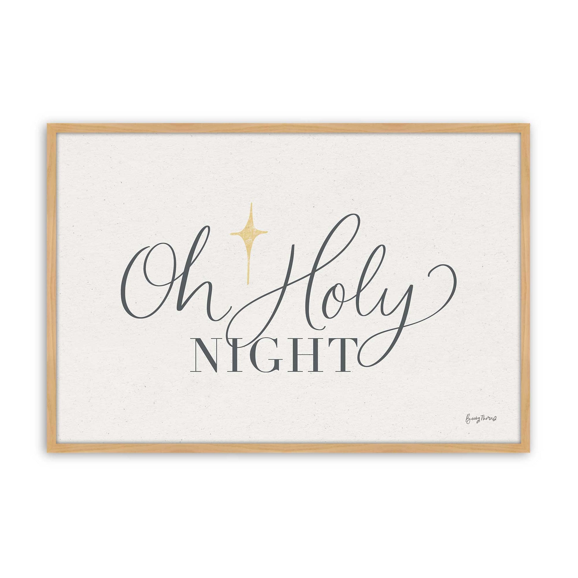 [Color:American Maple], Picture of art in a American Maple frame